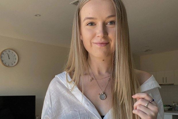 Sharyce Helyar looks like a normal 24-year-old but feels like she's 'trapped in an elderly body'.