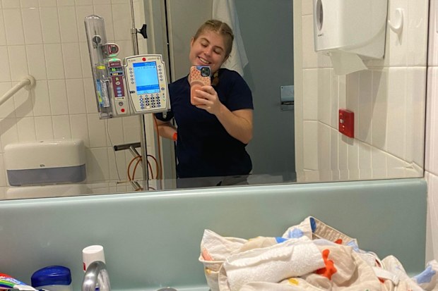 Millicent Weaver during her last hospital admission.