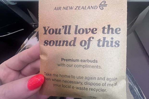 Air New zealand review Sydney Australia to Auckland New Zealand