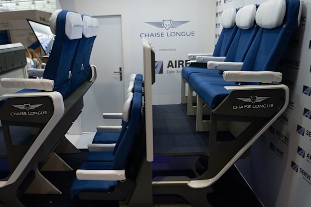 Aviation start-up Chaise Longue, the brains behind the controversial dual-level seat, announced today it's "exploring some early stage concepts" with aviation giant Airbus.