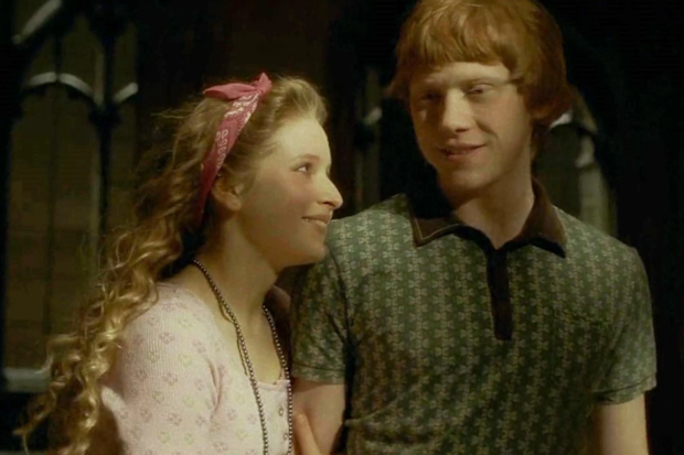 Jessie Cave and Rupert Grint