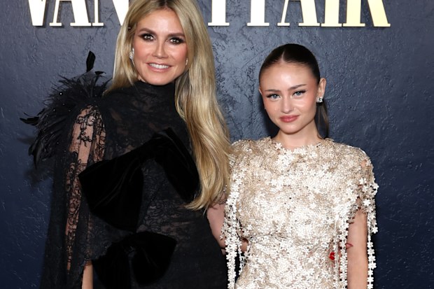 Heidi Klum and Leni Olumi Klum