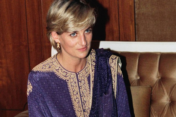 Princess Diana pictured during a 1997 visit to Pakistan.