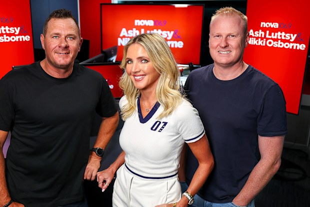 Nikki Osborne, Ash Bradnam and David "Luttsy" Lutteral 