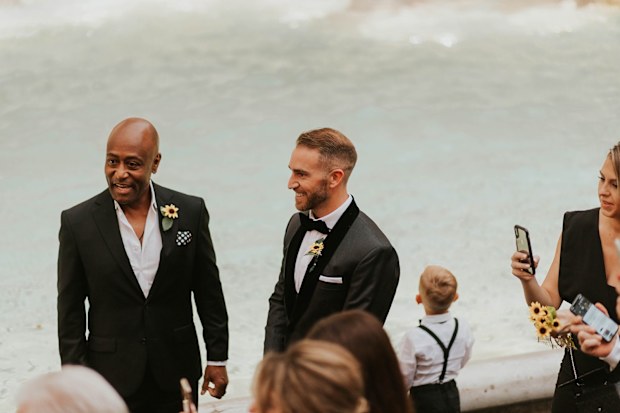 My Wedding Day: Couple marries at Rome's Trevi 