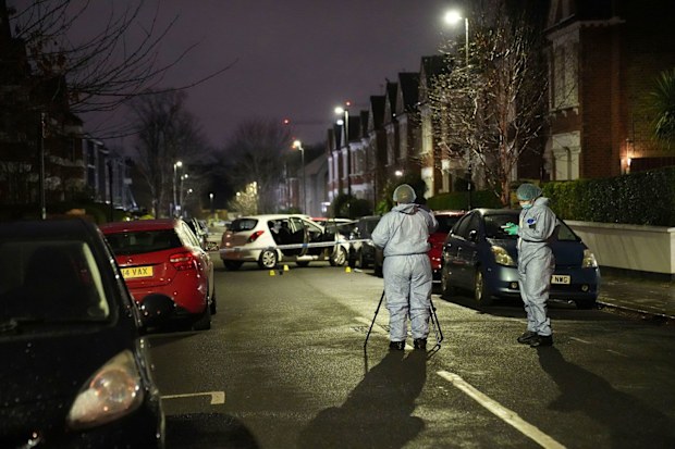 Acid attack London