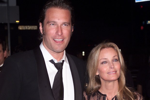 Bo Derek, John Corbett, Vanity Fair Oscar Party 2002, Morton's, Los Angeles