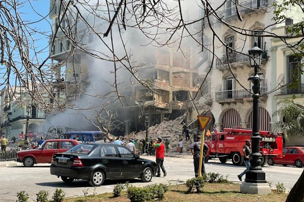 An explosion rocked Havana, Cuba Friday and destroyed the Hotel Saratoga. Cuban police and fire rescue were combing through the rubble looking for survivors. It was not clear what caused the explosion in the center of the city.