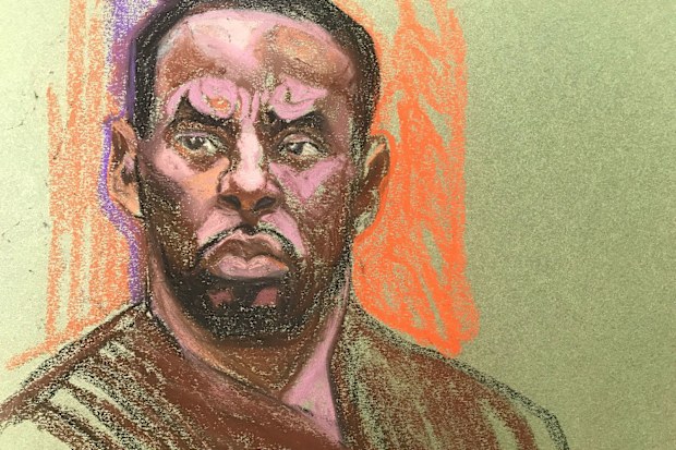 Sean Diddy Combs court sketch
