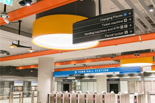 Melbourne Metro Tunnel town hall station