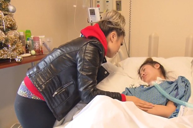 Cosmetic surgery leaves teen brain damaged, mother 'just wants daughter back'