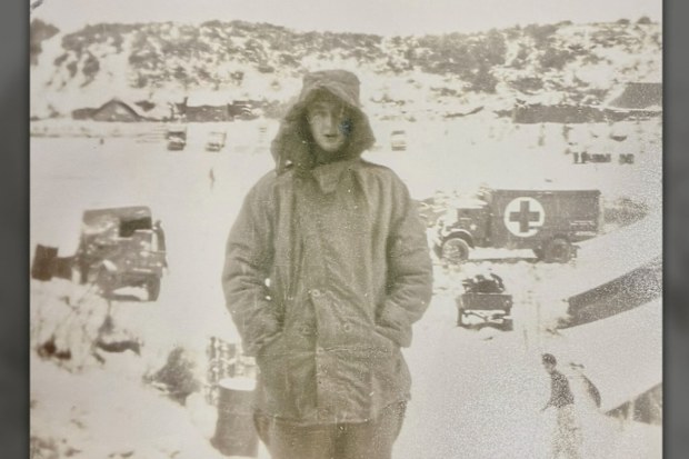Korean War veteran Matthew Rennie.