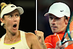 Storm Hunter (left) and Alex De Minaur.