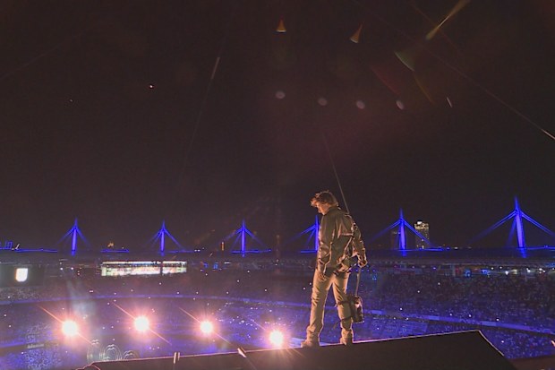 Tom Cruise was involved in the closing ceremony of the Paris Olympics.