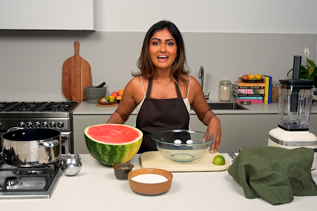 Minoli de Silva watermelon jelly recipe