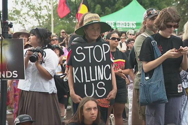 Invasion Day protest Sydney Hyde Park