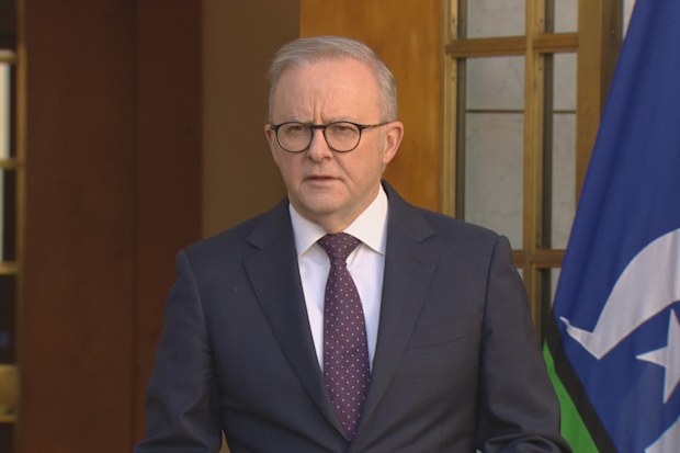 Prime Minister Anthony Albanese acknowledged that Australians "feel strongly" about the situation in Gaza after over 100,000 protesters took to the Sydney Harbour Bridge, but failed to commit to a timeframe on recognising Palestinian statehood. 