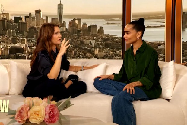 Drew Barrymore speaks to Zoe Kravitz about Blink Twice