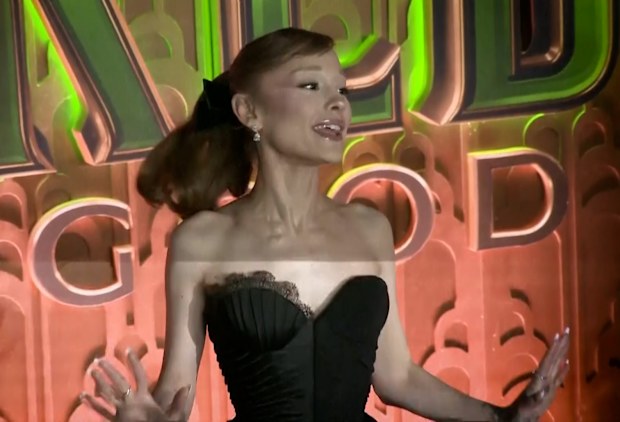 Ariana Grande asks photographers to stop yelling at her at Wicked: For Good premiere in New York