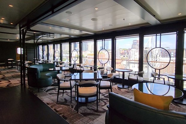 onboard cunards queen anne in sydney