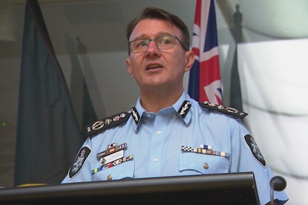 AFP Commissioner Reece Kershaw