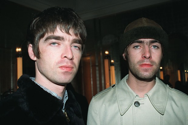 Liam Gallagher and Noel Gallagher