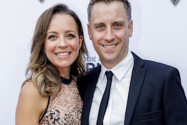 Carrie Bickmore and Chris Walker 