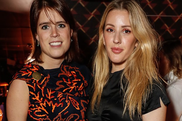 Princess Eugenie and Ellie Goulding attend during Leo's At The Arts Club - Launch Party on October 9, 2017 in London.