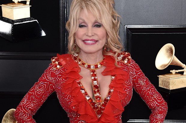 Dolly Parton, Grammy Awards, Staples Center, February 10, 2019, Los Angeles