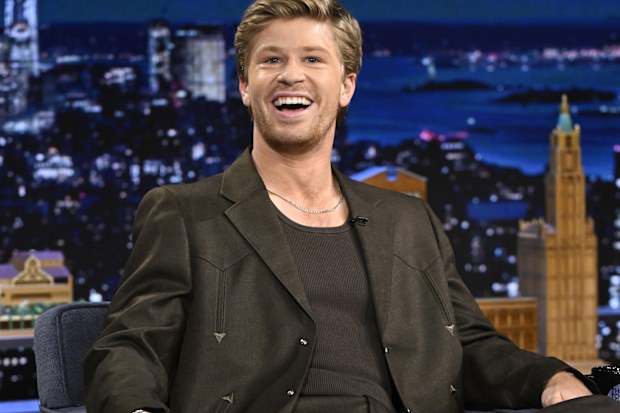 Robert Irwin during an appearance on The Tonight Show Starring Jimmy Fallon on May 4, 2026.