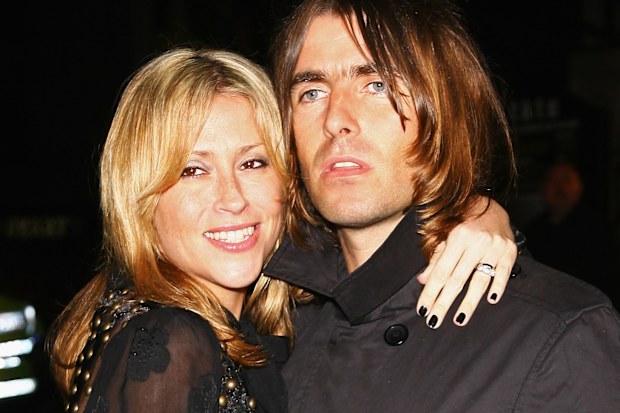 Nicole Appleton and Liam Gallagher attend the premiere of 'Shine A Light' at the Odeon Leicester Square on April 2, 2008 in London, England.