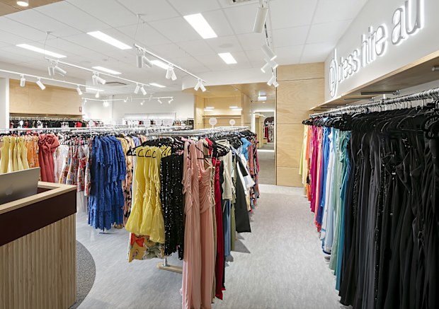 Dress Hire AU, owned by Ellie Gafforini.