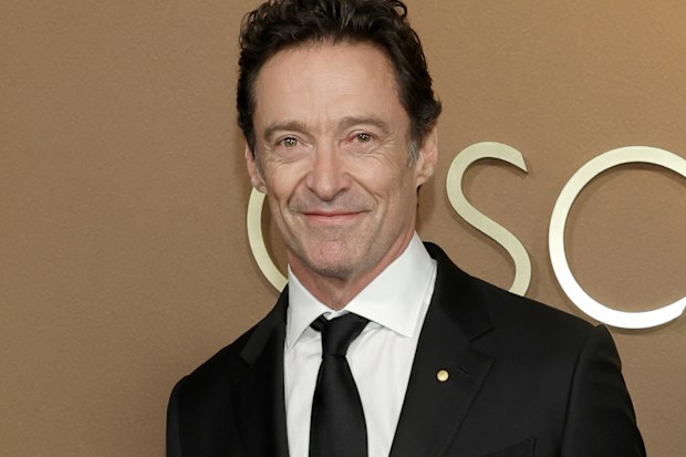 Hugh Jackman attends the 16th Governors Awards at The Ray Dolby Ballroom on November 16, 2025 in Hollywood, California. 