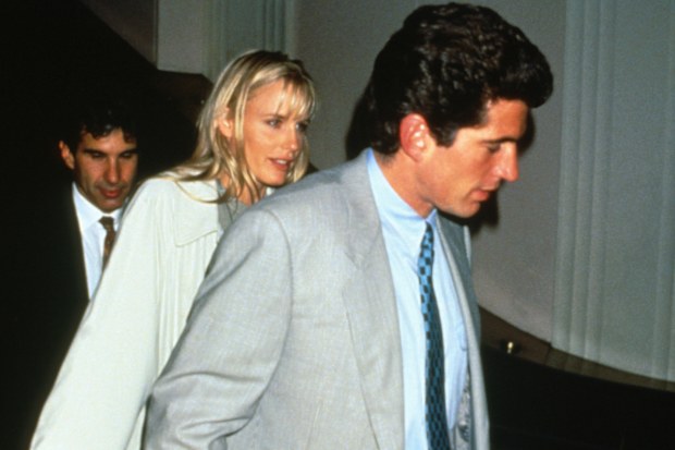 JFK Jr. and Daryl Hannah   (Photo by Mitchell Gerber/Corbis/VCG via Getty Images)