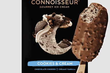 Connoisseur Cookies & Cream Ice Cream Sticks