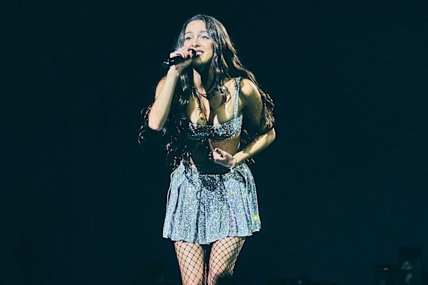 Olivia Rodrigo performs in Sydney during her Guts World Tour, October 2024