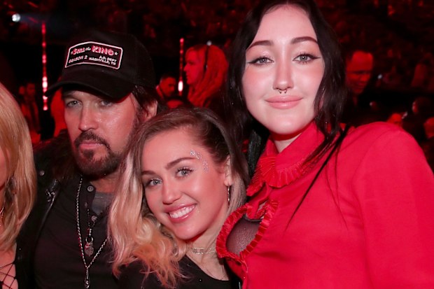 Tish Cyrus, and singers-songwriters Billy Ray Cyrus, Miley Cyrus, and Noah Cyrus 