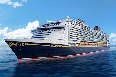 11. Disney Adventure - 208,000 toss tonnage, around 6000 guests