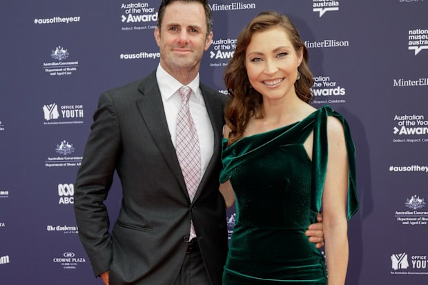 Awards ceremony at the National Arboretum - Australian of the Year Awards AOTY 2024 