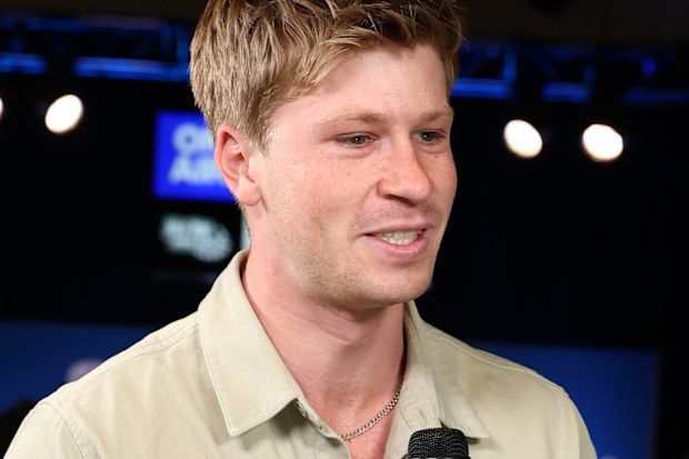 Robert Irwin visits SiriusXM on Radio Row at Super Bowl LX on February 06, 2026 in San Francisco, California. 