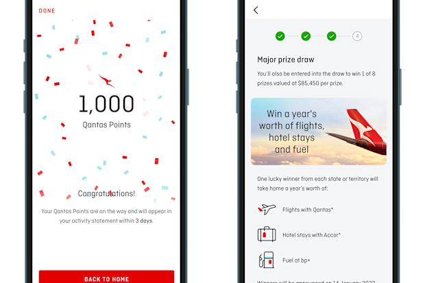 Qantas vaccine reward campaign major prize draw: how to claim