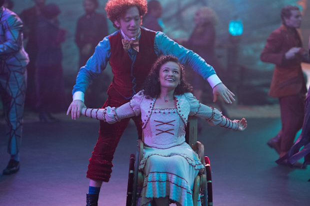 Ethan Slater and Marissa Bode