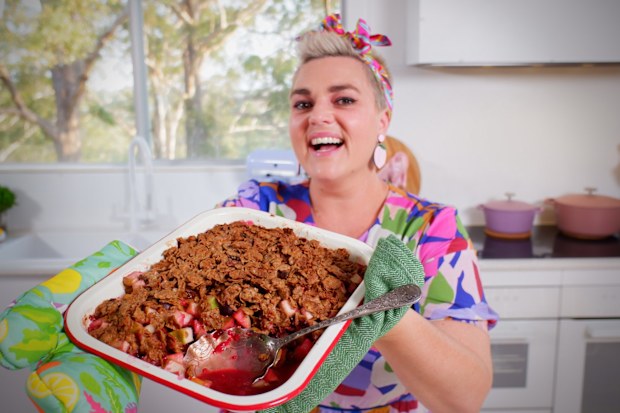 Jane de Graaff's Sultana Bran crumble