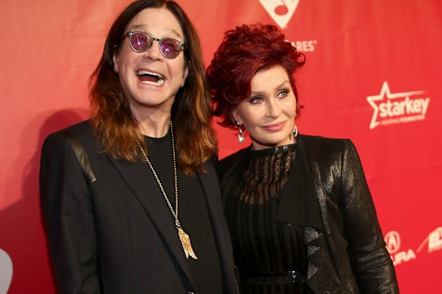 Ozzy Osbourne and Sharon Osbourne