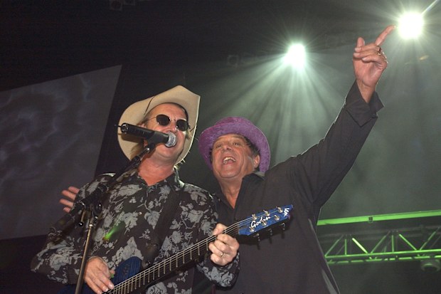 Russell Morris and Molly Meldrum