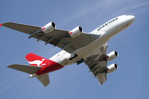 Qantas plane