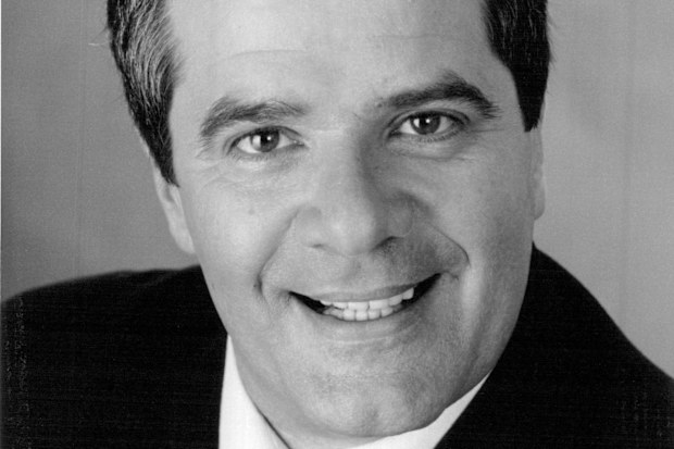 Host Simon Townsend. 