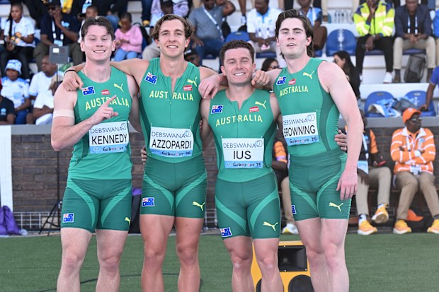 Lachlan Kennedy, Josh Azzopardi, Christopher Ius and Rohan Browning.