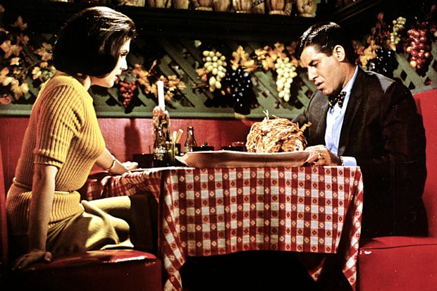 Jerry Lewis and Karen Sharpe