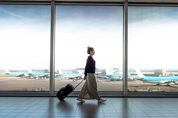 passenger at airport